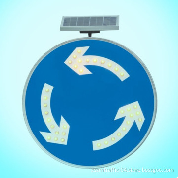 Hotest Aluminum Alloy Solar Powered Traffic Sign/ Informative Sign/ Solar Traffic Sign;